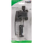 National Black Push Button Latch with 1-3/4 In. Hole Spacing Image 2