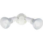 Halo White Dusk To Dawn Incandescent Floodlight Fixture Image 3